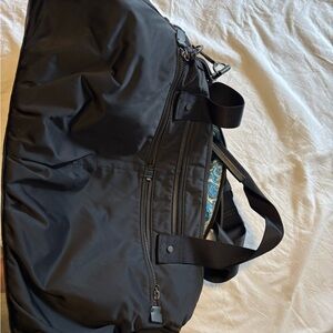 Black Men's Duffel Bag